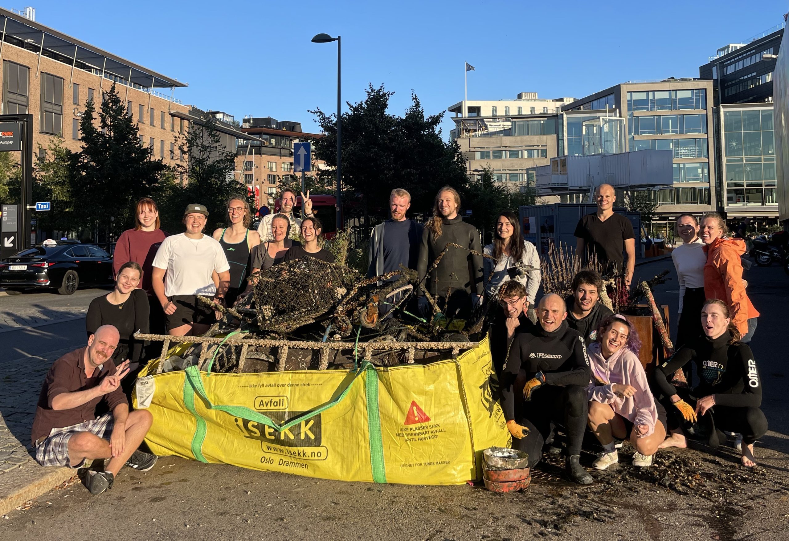 Fjord CleanUP Tjuvholmen